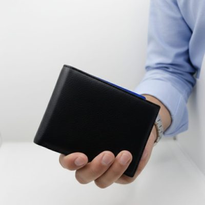 Derissa Deri Yan Model Deri Cüzdan Siyah5